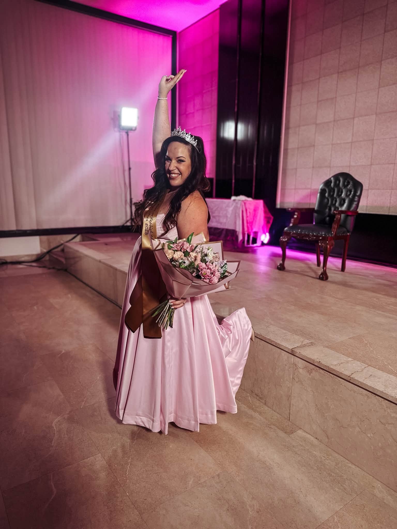 Kateřina Marková při ocenění Mary Kay
